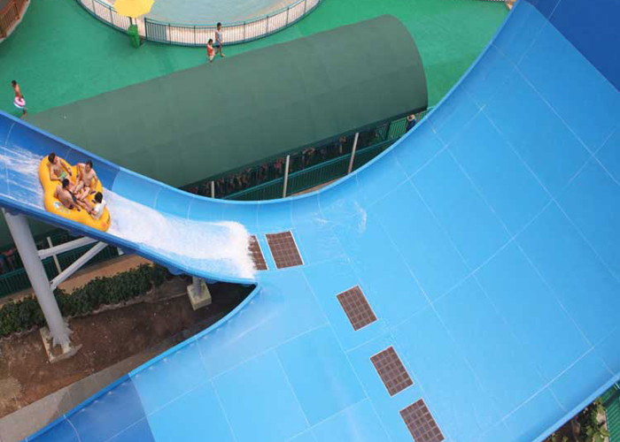 9 - 18M Platform Height Water Park Slide Four Person Round Rafts