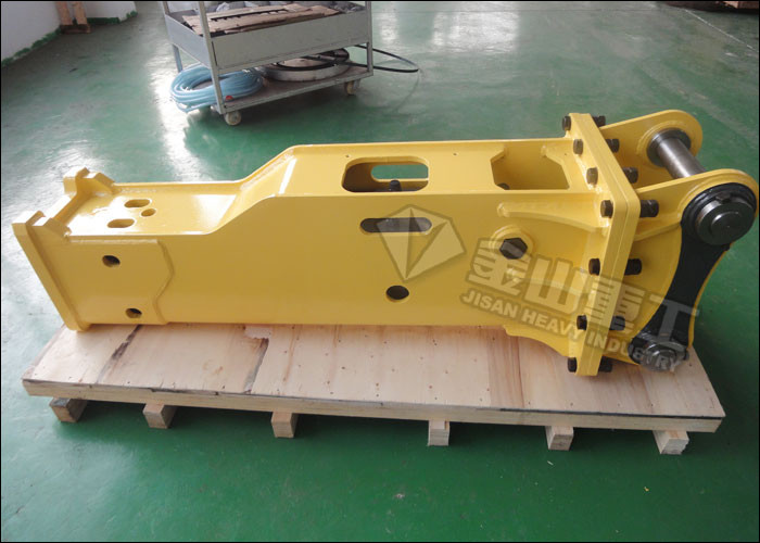 Box Top Silence Type Hydraulic Concrete Breaker For Komatsu Mini Excavator Jackhammer PC120 PC150