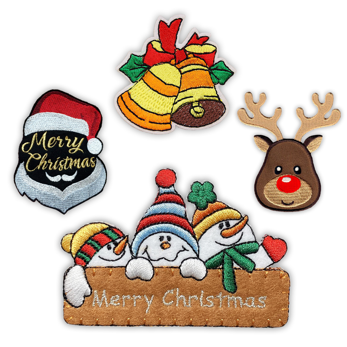 Heat Cut Twill Embroidered Cloth Patches Custom Brand Name Sports Club Logo