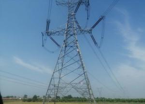 Quality 220KV ASTM A572 Angular Powerline Electricity Pylons wholesale