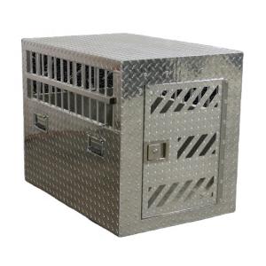 Quality K9 Full Weld Single Aluminum Diamond Plate Hunting Truck Dog Box wholesale