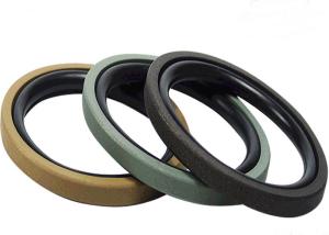 Quality Custom Holes Seal PTFE Wear Resistant Glyd Ring wholesale