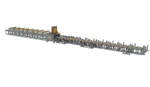 Quality Hydraulic CNC Automatic Shearing Line Machine 30m×5m×3m wholesale