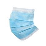 Standard Earloop Face Masks 3 Layer Disposable Dust Masks Non Woven Material