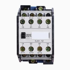 Quality CJX1-12 AC Contactor 3 Poles 4 Poles 12A Electrical Magnetic Contactor wholesale