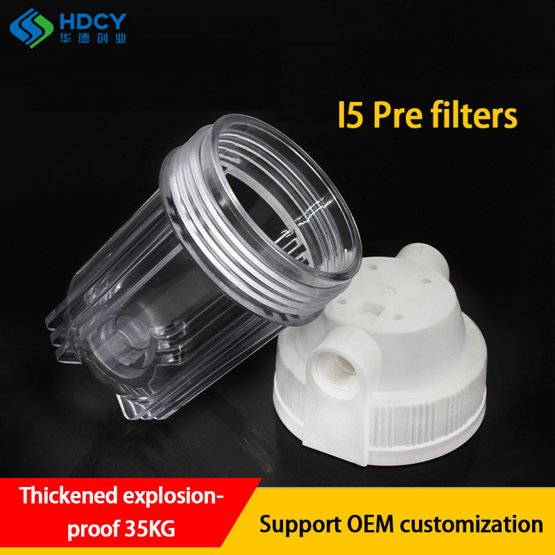 5 "Clear Filter Bottle Water Purifier Prefilter Home Water Purifier Filter Cartridge Water Filter