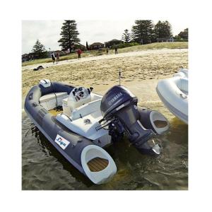 Quality ISO6185 11ft Electric Speed Boat 17 V Shape Degree Leisure Yacht wholesale