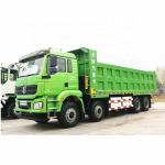 10 wheeler Shacman CNG Dump Truck 6X4 8X4 Tipper Truck For Uzbekistan Market