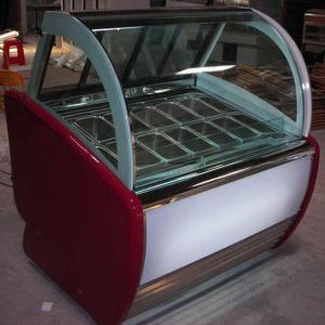 Quality CE R404a Refrigerant 5ft Ice Cream Display Fridge wholesale