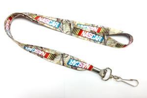 Quality Heat-transfer print lanyard , Satin dye sublimation lanyard with J hook and metal tag size be in 900 x 2cm wholesale