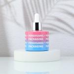Fancy Glass Oil Serum Bottles With Dropper Cap 30ml 50ml