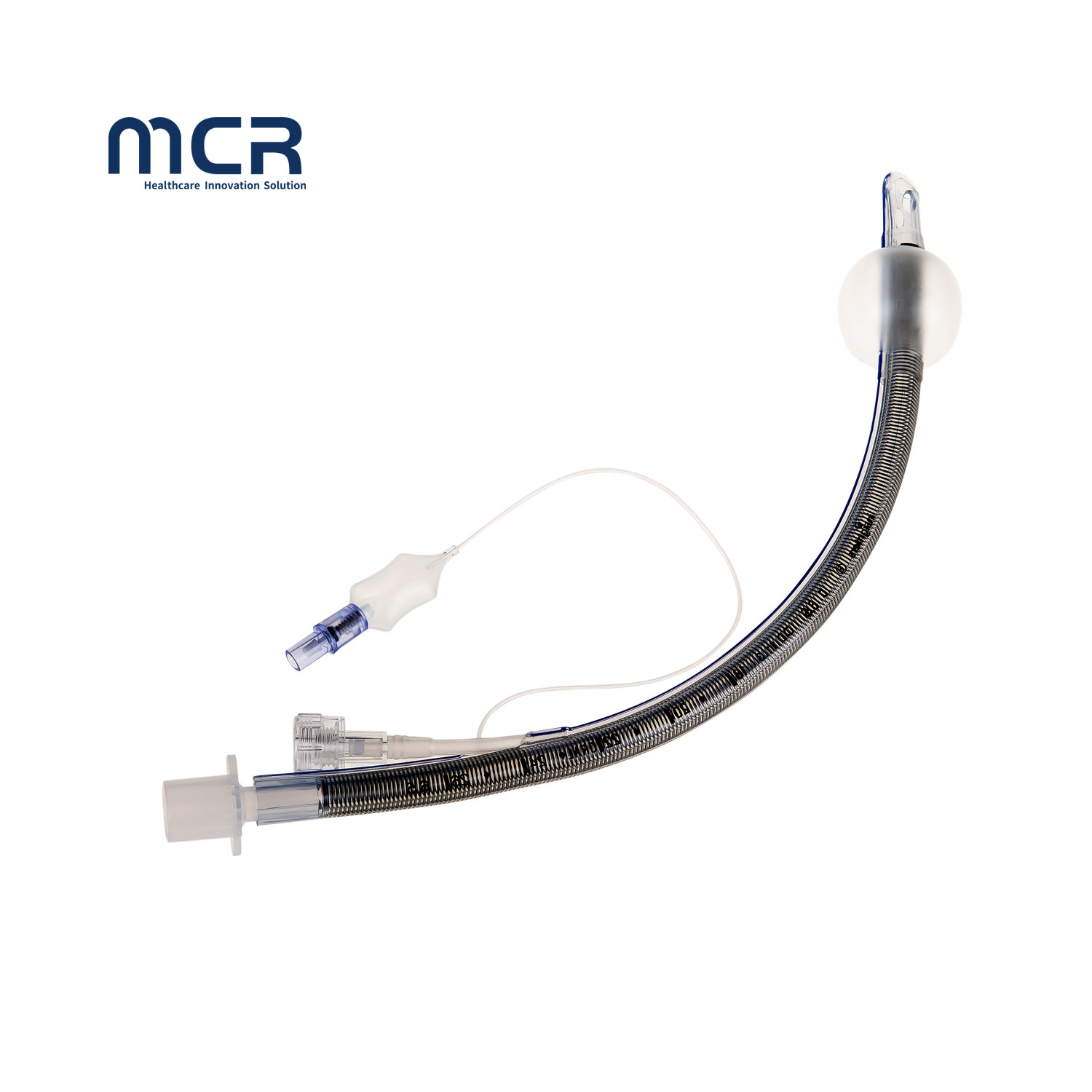 Reinforced Video Channel Visual Single Lumen Endotracheal Tube without Camrra