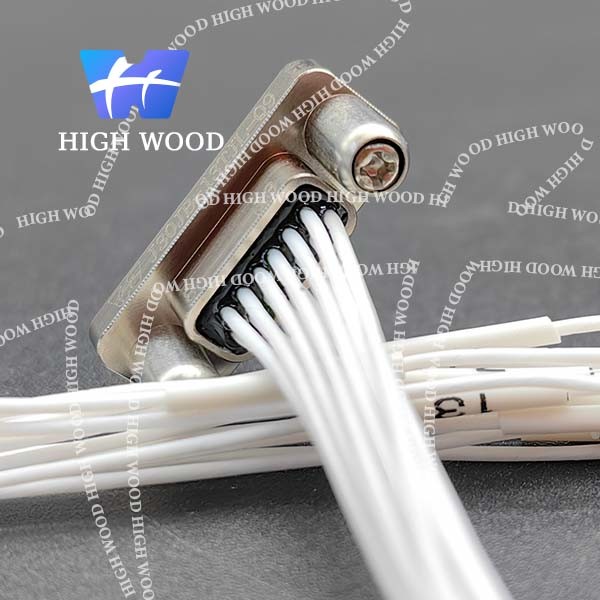 J30JB SERIES glass sintered gas sealed rectangular electrical connector, J30JB-13TJL-Q9
