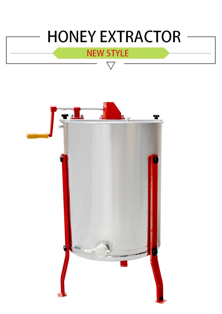 Beekeeping 14.35kg 60cm Height Manual Honey Extractor