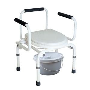 Quality Medical Aluminum Alloy Commode Handicapped Bath Toilet Chair wholesale