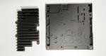 AL1060 Anodized Precision Aluminum Die Casting Parts Chrom Plate