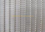 Rectangle Hole 5mm Rod Lock Crimped Decorative Woven Wire Mesh
