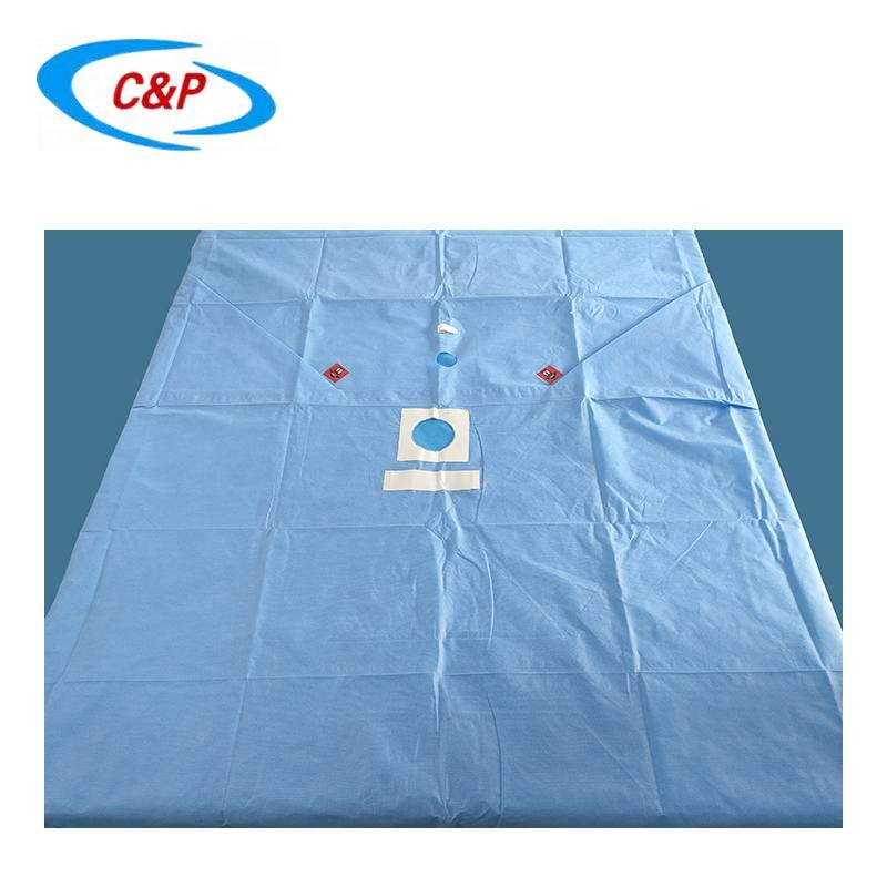 Blue Urology TUR Drape Disposable Drape Sheets With Pouch