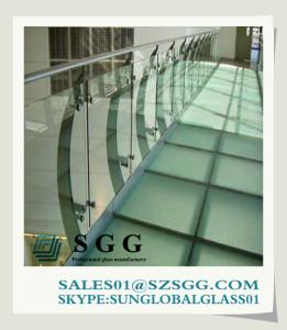 Quality High quality Glass Stair Handrail (5mm,6mm,8mm,10mm,12mm,15mm,19mm) wholesale