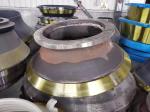 Casting Parts Cone Crusher Mantle And Concave With Manganese Steel Material