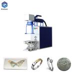 50W Deep Engraving Mopa Color Metal Steel 3d Fiber Laser Marking Machine