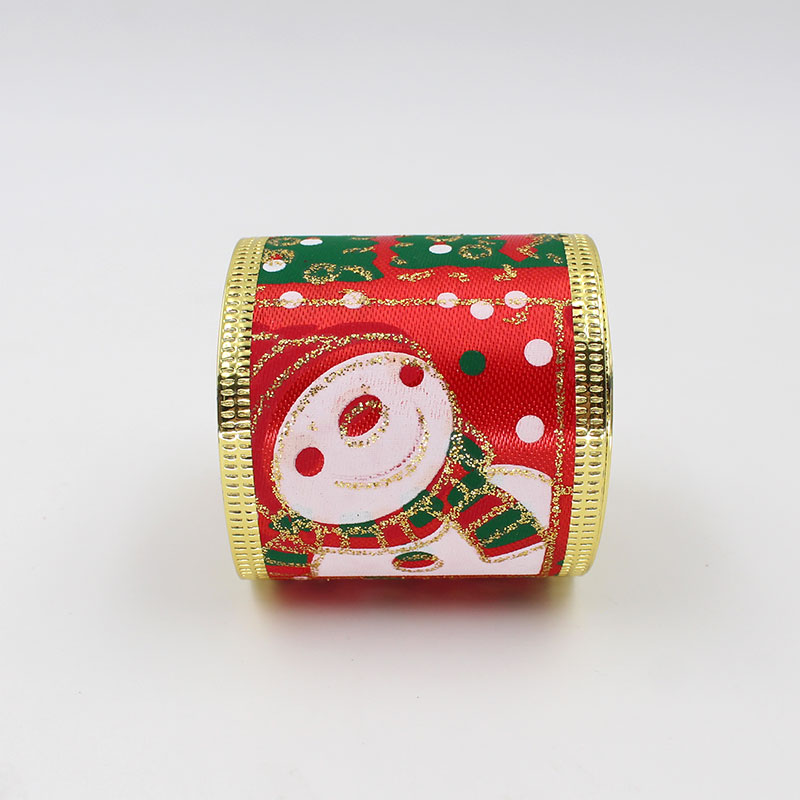 christmas wired ribbon for christmas bow