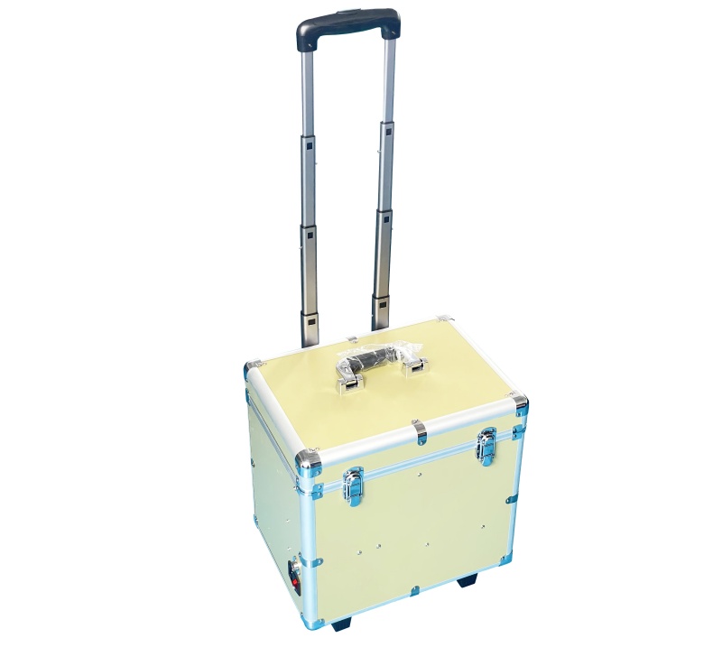 Vet Use Portable Dental Unit Luggage Style Pets Dental Treatment Machine With Air Compressor