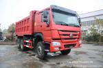 Front Lifting Style Dumping Type 10 Wheels 371HP Sinotruk HOWO 6X4 Used Tipper
