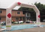 Outdoor sparebanken din advertising inflatable arch for bank promotion