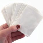Custom Size Transparent Glassine Waxed Paper Bags