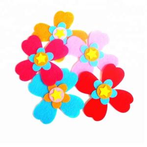 Quality Card Making Flower Die Cut Felt Party Wedding Wall Decoration Eco Friendly wholesale