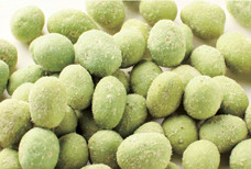 Low - Fat Spicy Coated Peanuts Wasabi Roasting Round No Pigment BRC Certificate