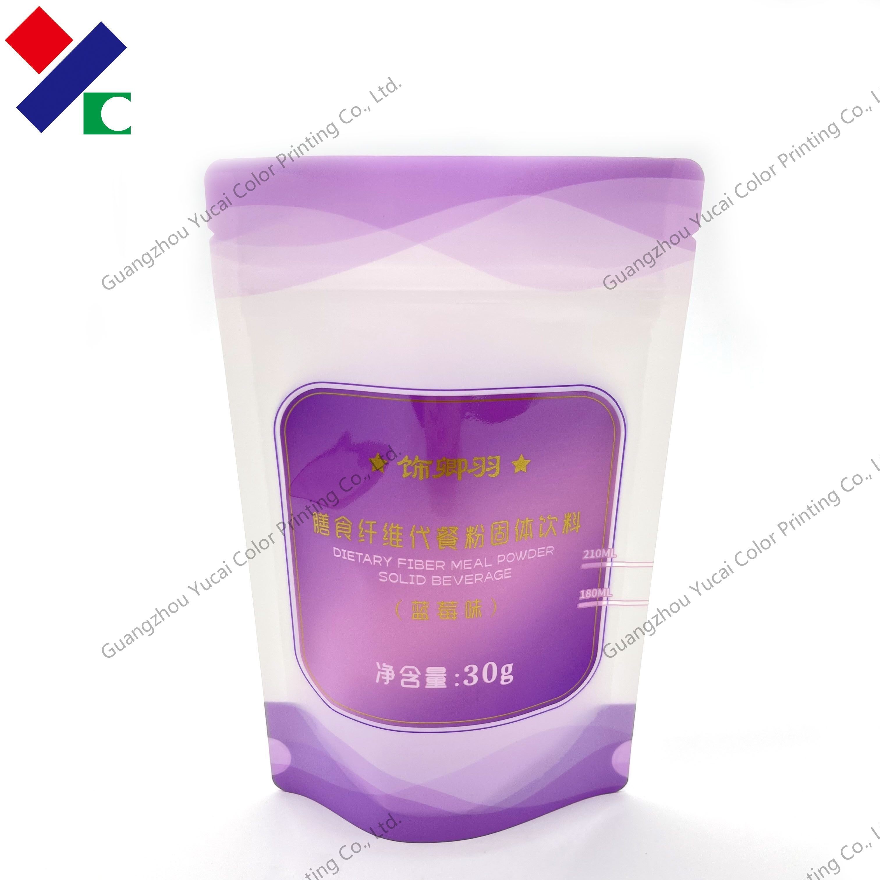 No Leaking Stand Up Pouch No Zipper Liquid Detegent 100g