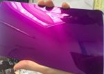 Purple Candy Powder Coat Paint , Electrostatic Thermoset Epoxy Polyester Powder