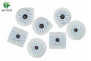 Quality Roundsnap disposable ecg electrode padsecg chest electrodeecg alligator clips wholesale