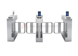 Quality Indoor Outdoor Entrance Barrier SS304 Swing Turnstile Gate wholesale