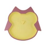 BPA Free Infant Silicone Feeding Plate Waterproof With Suction Bottom