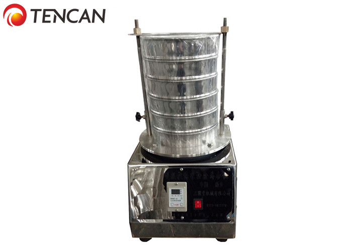 Laboratory Sieve Shakers 1420Rpm Stainless Steel Vibrating Screeners Diameter 300mm