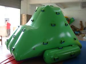 Quality High - Strength Pvc Tarpaulin 0.9mm Pvc Tarpaulin Iceberg Inflatable Water Games wholesale
