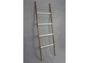 Quality Nature Color And Beige 50cm Wide Knock Down Bamboo Bathroom Shelf wholesale