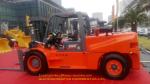 3 Stage Mast Diesel Forklift Truck LG120DT Lonking 12 Ton Pallet Forklift