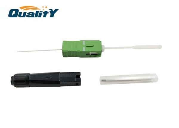 Cheap Quick Assembly SC / APC Optic Fiber Fast Connector Hot Melt Type / Fast Connectors Fiber Optic for sale
