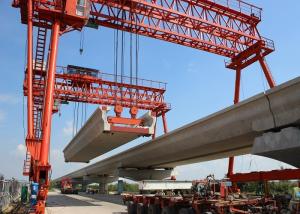 Quality Q235B Steel Launching Gantry Crane Rated Loading 60-900 Ton Span 20-50m wholesale