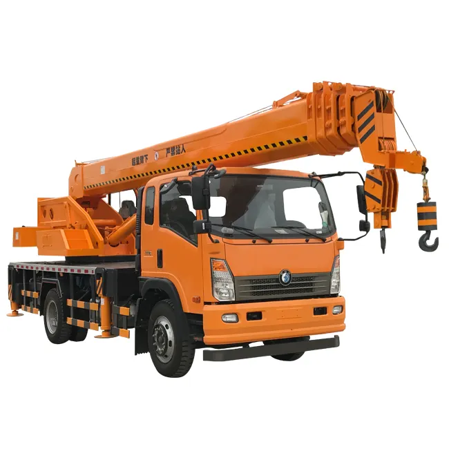 Used Truck Crane Lifting Machine with CHANGCHAI Engine and 2001-4000 Working Hours