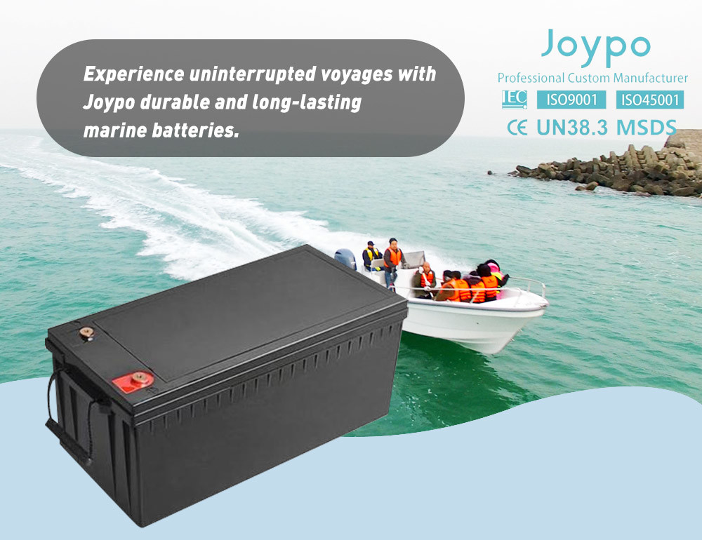 24V Electric Outboard Lithium Battery LiFePO4 Rechargeable Trolling Motor Battery