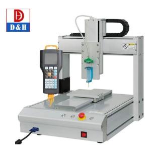 Quality Three-Axis Glue Dispenser Automatic Desktop Liquid Syringe Glue Applicator for LED Bulb wholesale