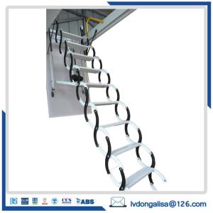 Quality OEM Household Indoor Foldable Telescopic Loft Ladder wholesale