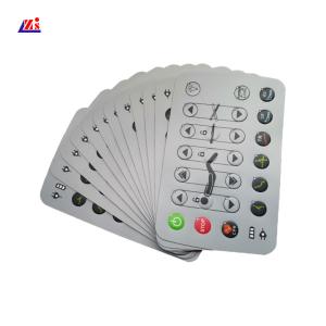 Quality PET Overlay 0.2mm Flat Key Membrane Switch Panel wholesale