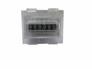Quality YAOYE-5A plastic electromagnetic 6 digit mechanical pulse counter wholesale
