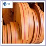 Flat Tape Canvas Conveyor Belt Yellow Rubber Industrial Conveyor Belt